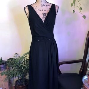 Y2K Ann Taylor Loft black sleeveless dress